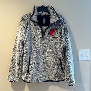Cleveland Browns 1/4 Zip Fleece